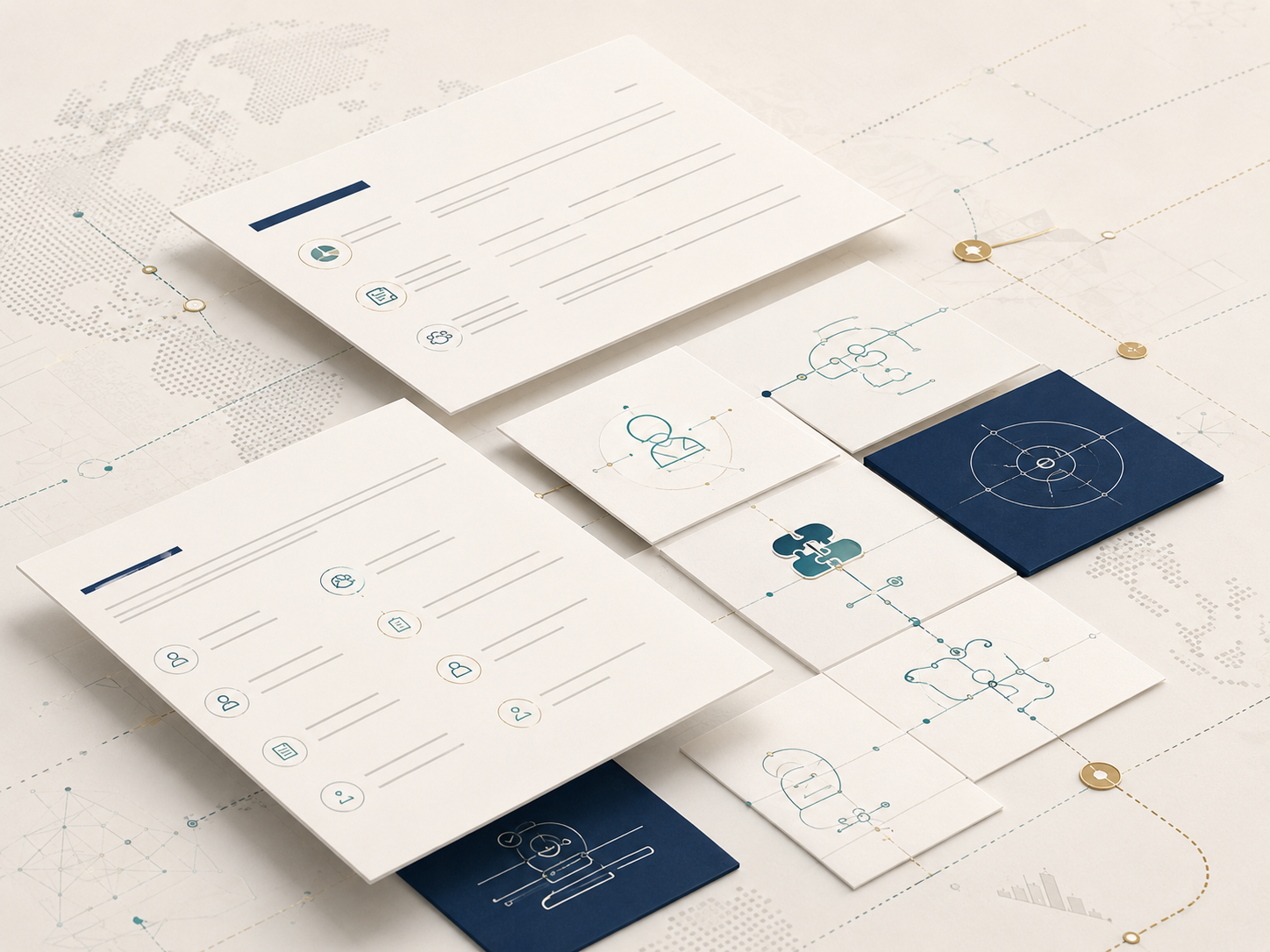 Readiness review diagnostic cards and market-entry planning workspace